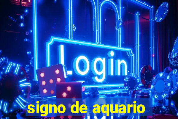 signo de aquario